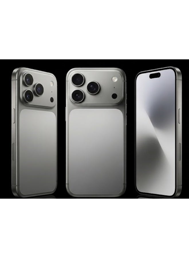 HMC 17 Pro Max Mini Smartphone  Silver, 1TB ROM, Triple Camera, Face Unlock, GPS, AMOLED display, 5G, Bluetooth Wireless - Image 3