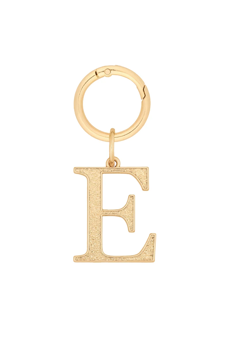 Lavie Women's Charm Alphabet Name E (Gold)