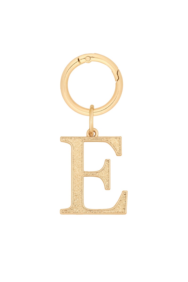 Lavie Women's Charm Alphabet Name E (Gold) - Image 1