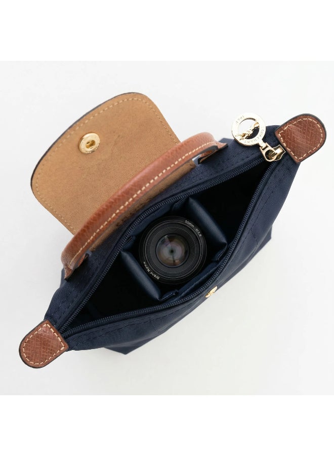 Longchamp French Longchamp Women's classic fashion versatile mini makeup bag handbag shoulder bag Camera Bag handheld small bag Mini Navy Classic - Image 5