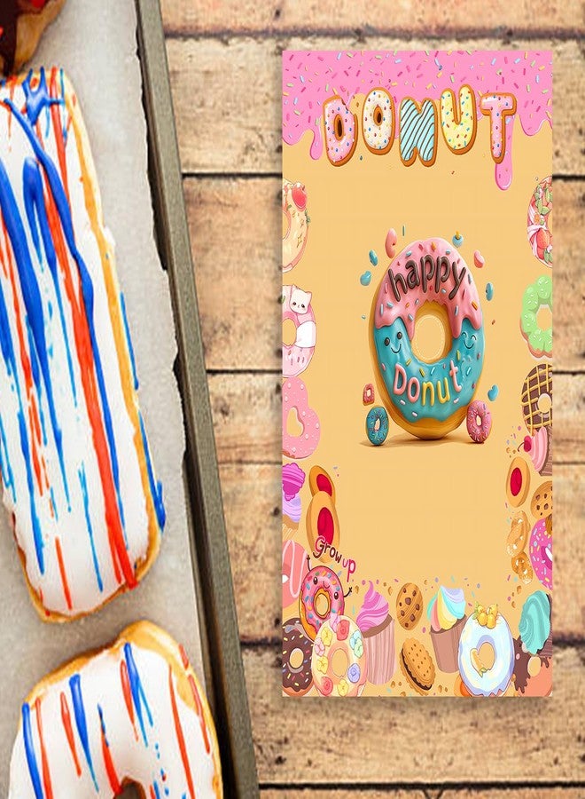 Badeauwald Donut Party Supplies, Pin the Dount Party Games. Grow up Donut Birthday Party Supplies, Big Size Poster27.56"*19.68". Donut Party Favors, Elastic Blindfolds, 48pcs Stickers Donut Party Decorations. - Image 4