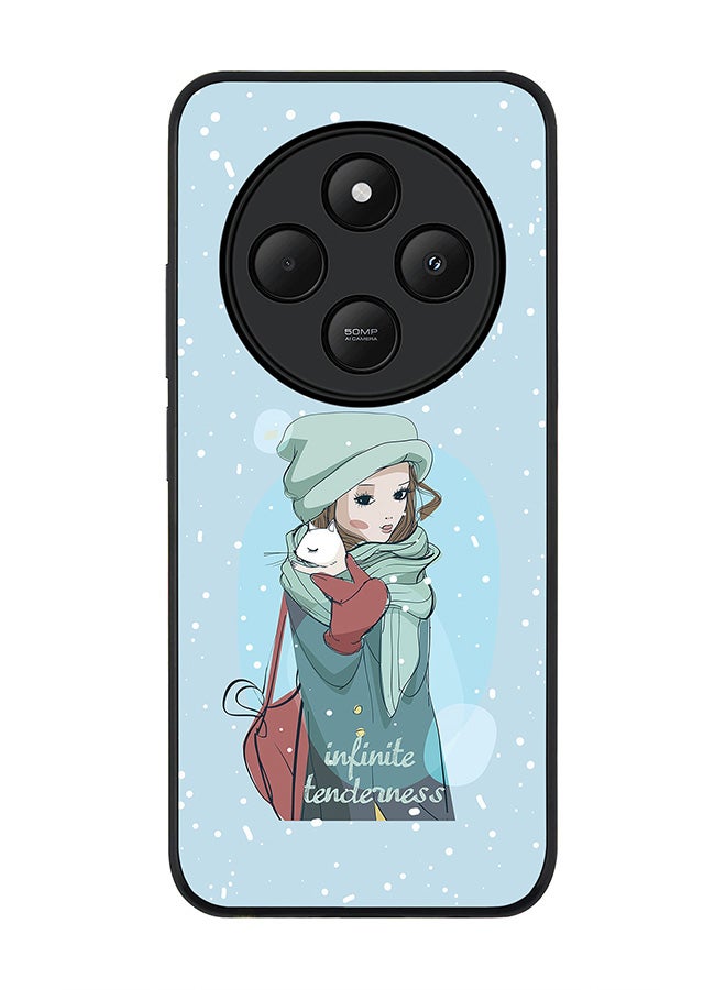 Stylizedd غطاء لهاتف Xiaomi Poco C75، حماية كاميرا نحيفة، غطاء هاتف مضاد للصدمات - حنان لا نهائي - Image 1