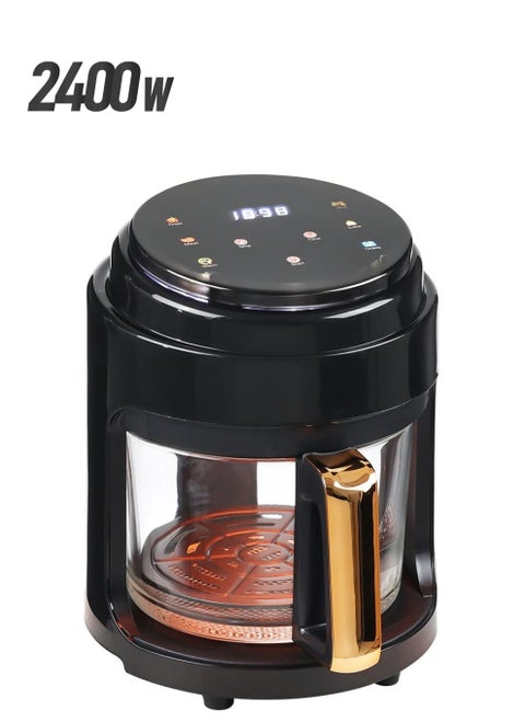 Digital Air Fryer with 2400W with Clear Glass window