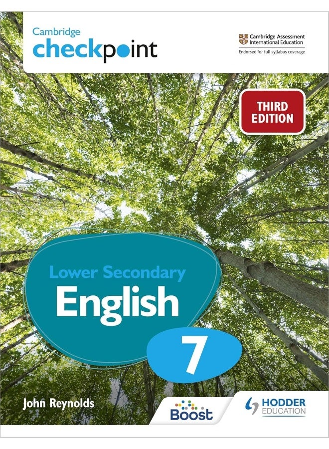 Cambridge Checkpoint Lower Secondary English Student's Book 7: Hodder Education Group - Image 1