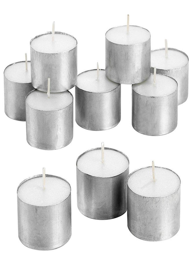 Coku Mega Candles Unscented White Jumbo Tea Lights Candle | Pressed Wax Candles 8-9 Hour Burn Time | for Home Décor, Wedding Receptions, Birthdays, Celebrations, Party Favors & More (Pack of 100) - Image 1