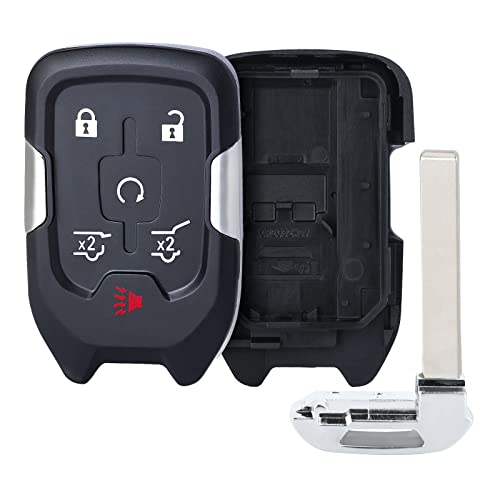 Keyecu Remote Smart Key Housing Shell 6 Button for Suburban Tahoe HYQ1AA,Empty Shells Only - Image 2