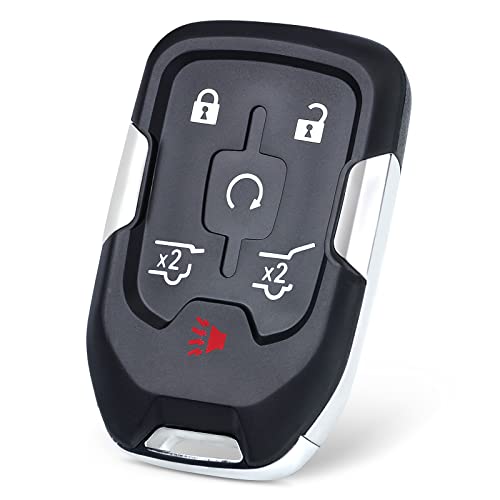 Keyecu Remote Smart Key Housing Shell 6 Button for Suburban Tahoe HYQ1AA,Empty Shells Only - Image 1