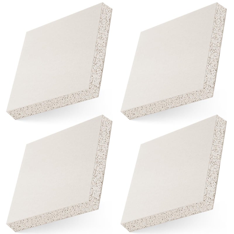 Amylove Drywall Repair Panel Drywall Patch Panel Drywall Repair For Wall Repair (4 Pieces 6"" X 6"" X 1/2"") - Image 1
