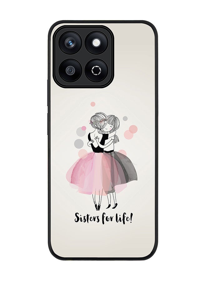 Stylizedd For Honor X7c 4G Case,Slim fit Camera Protection, Shockproof Thin Phone cover  - Sisters For Life!  - Image 1