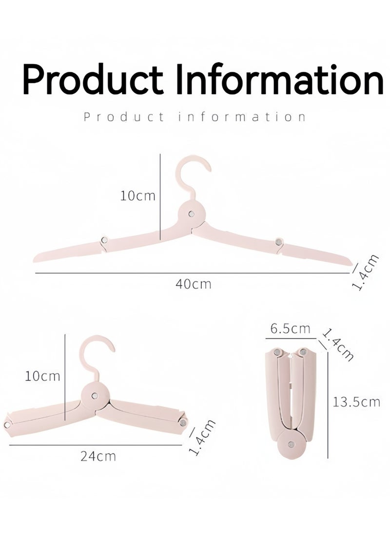 DRAVEN - GG 3 Pic Portable Clothes Hanger Durable Foldable Travel Hanger Space-Saving Windproof Non-Slip Drying Rack Multifunctional Clothes Racks for Home Hotel Blue - Image 3