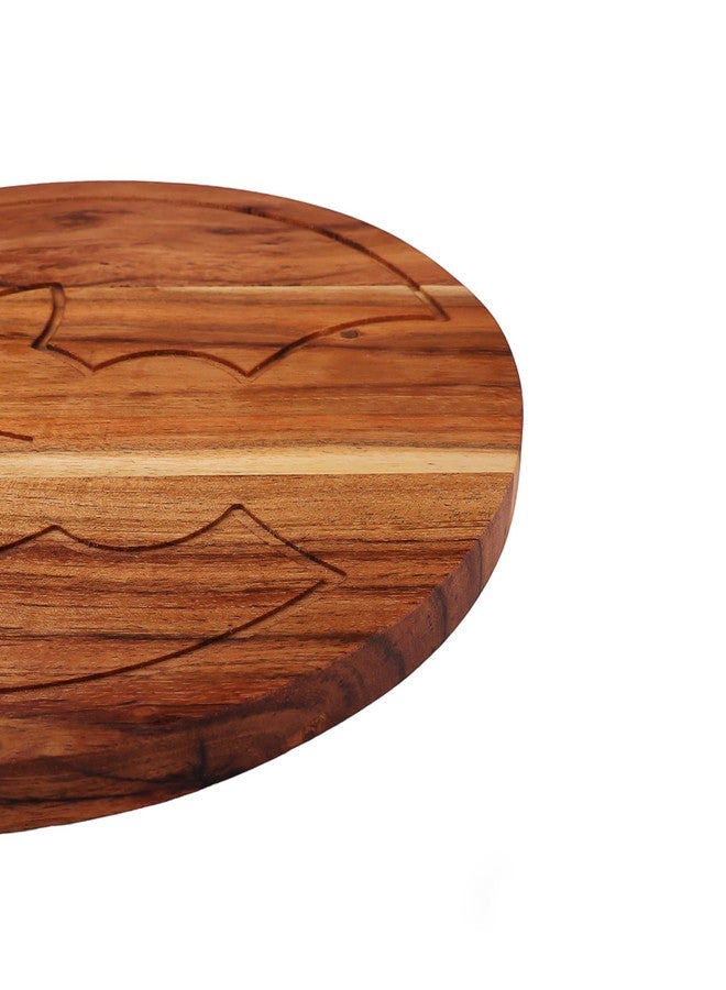 Affinity Decor Egg Shaped Wood Serving Board, Wood Cutting Board for Kitchen with Groove, Wooden Charcuterie Boards, Egg Bunny Serving Platter for Cheese and Food, 13" x 10.3" - Image 4