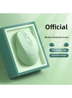 Generic Wireless Bluetooth Mouse Silent Rechargeable Dual Mode Office Tablet Laptop Desktop Silent Mouse For Girls-Specification:[sky Blue] 2.4g Wireless Version ★ Silent Charging → Free Mouse Pad - Official Standard  - Image 2