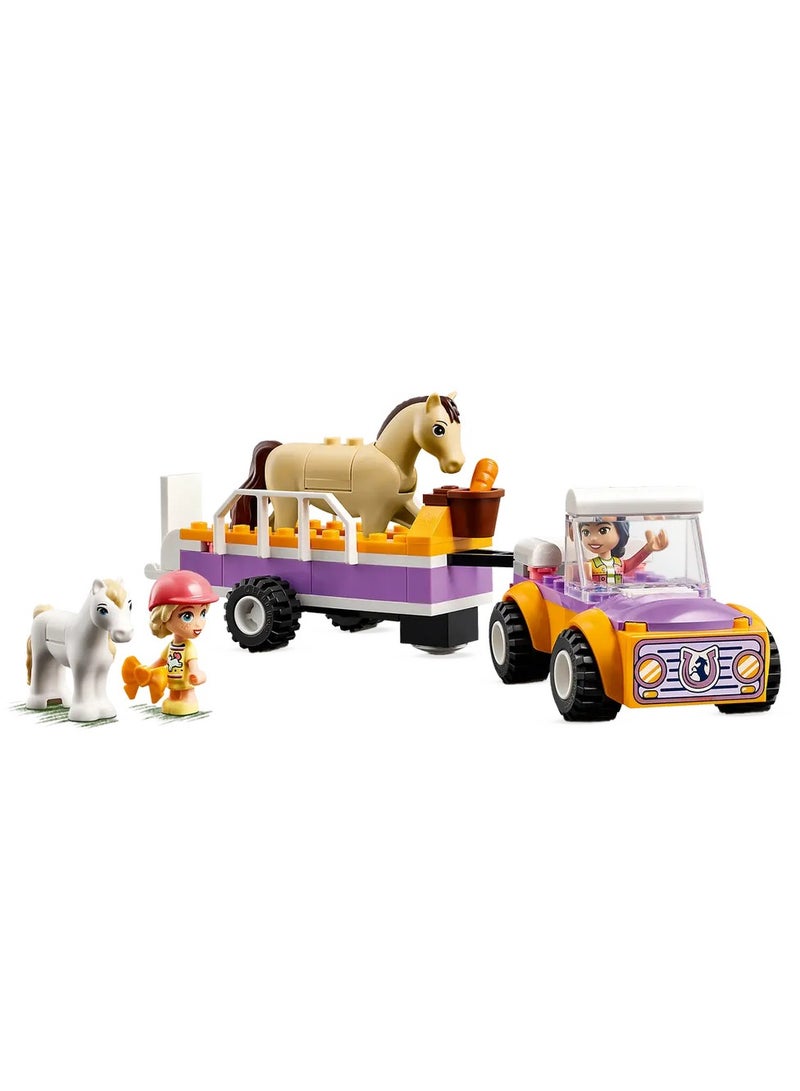 LEGO LEGO - Friends Horse and Pony Trailer 105 Pieces - 42634  - Image 3