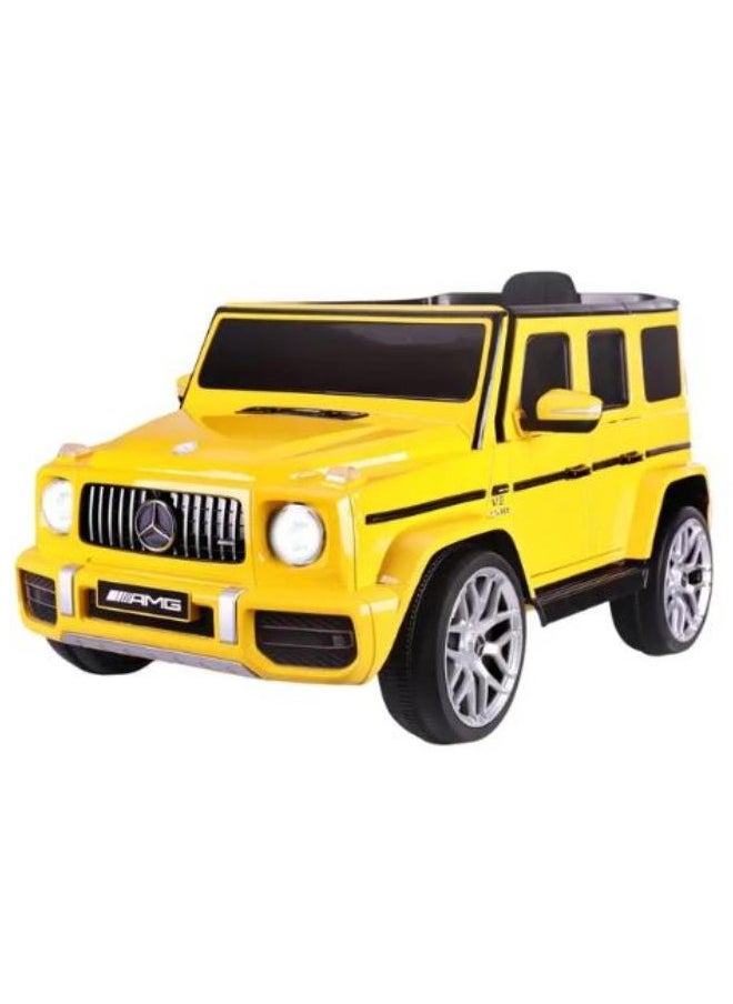 Mercedes-Benz Mercedes-Benz G63 Ride-On Car - Yellow  - Image 1