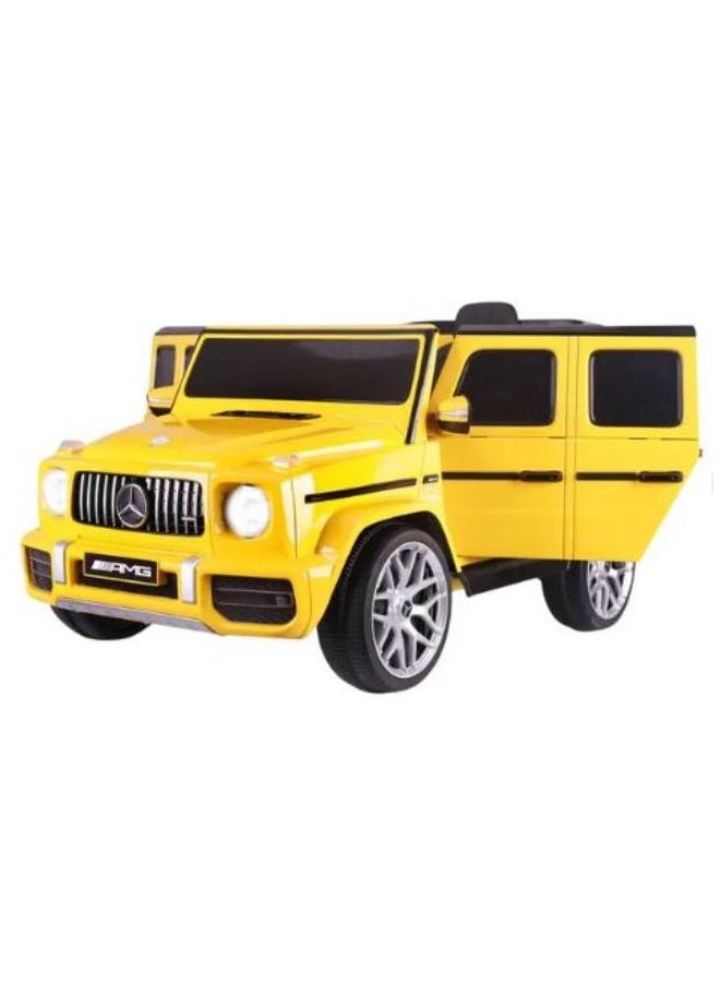 Mercedes-Benz Mercedes-Benz G63 Ride-On Car - Yellow  - Image 2