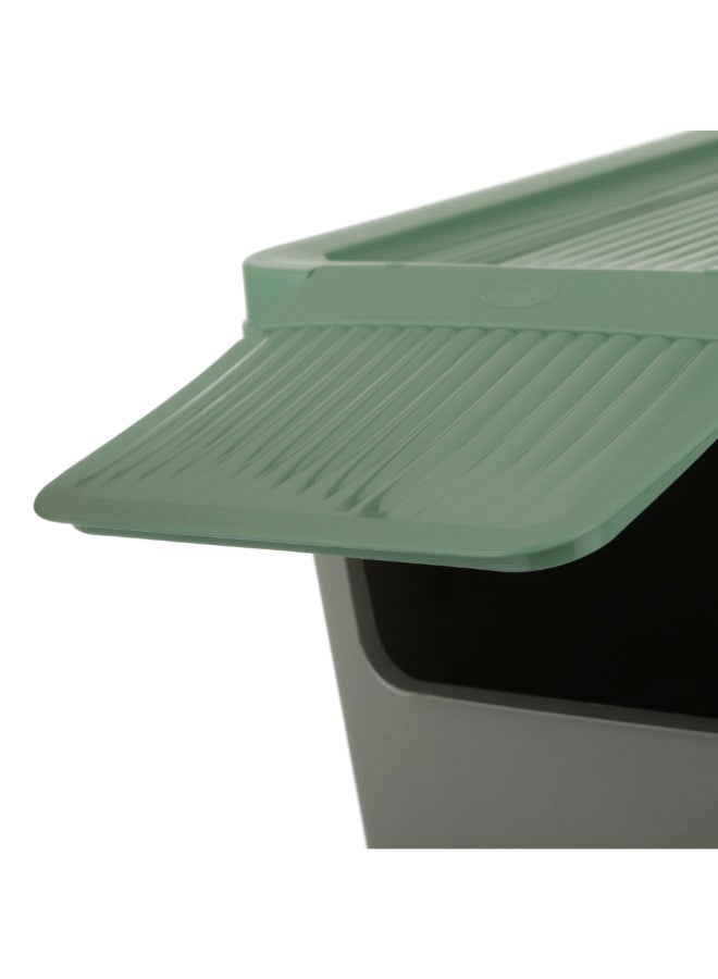 Snips 3-Piece Garbage and Waste Sorting Recycling Bin Set Multicolour 50 x 36 x 26 cm 090042 - Image 5
