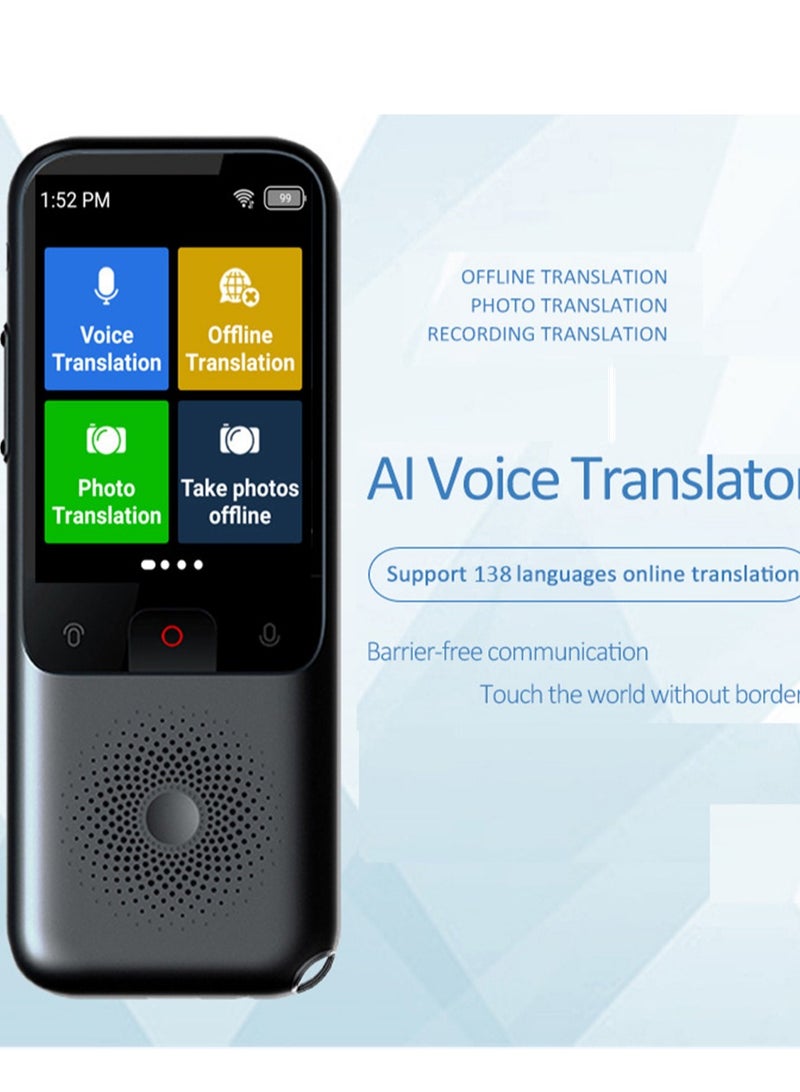 Gasin AI International Language Translator Pen And Electronic Dictionary, Real-time Voice Translation Into 138 Languages Including Arabic, Supports Offline Translation, Equipped With Scanning Function - Image 1