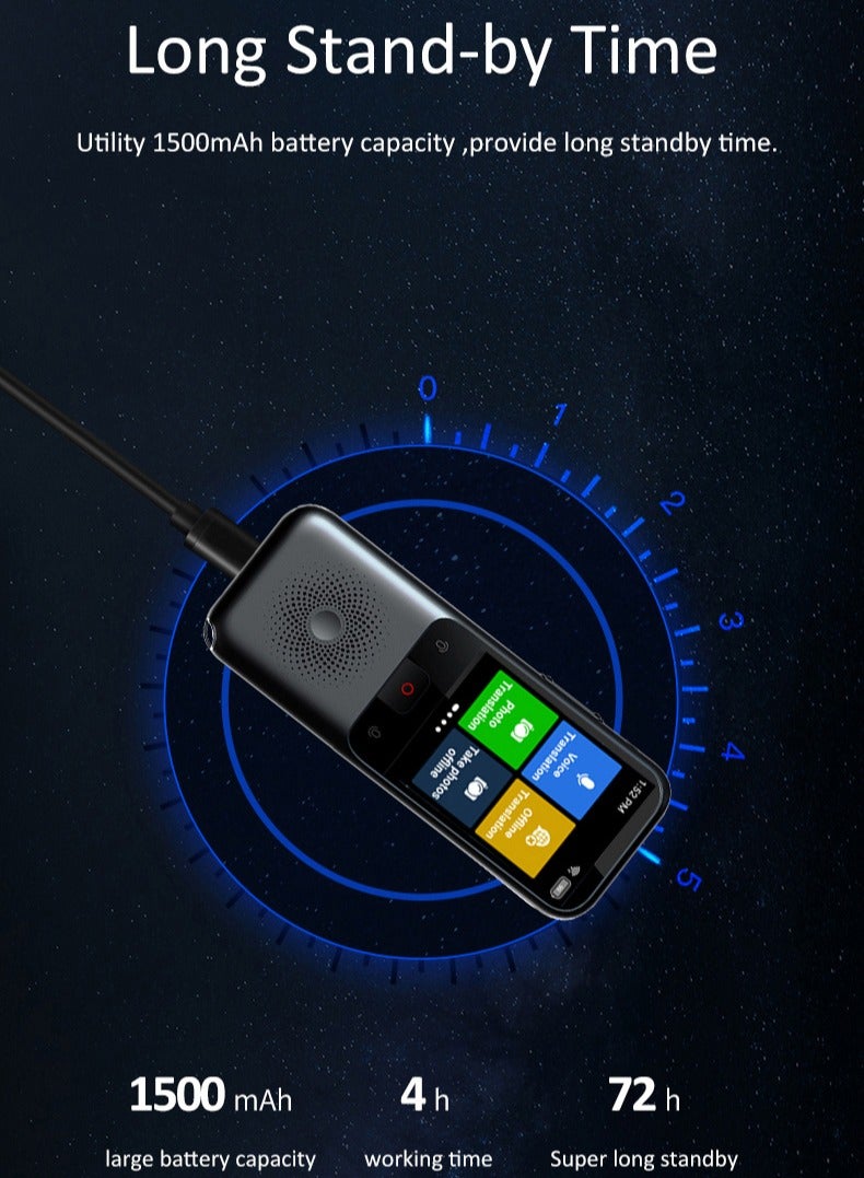 Gasin AI International Language Translator Pen And Electronic Dictionary, Real-time Voice Translation Into 138 Languages Including Arabic, Supports Offline Translation, Equipped With Scanning Function - Image 3