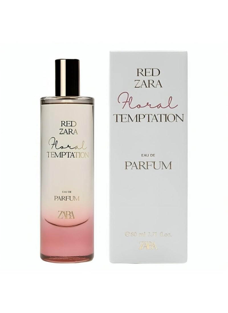 Zara - Zara Red Temptation Floral Perfume for Women EDP Eau De Parfum 80ML 271 FL OZ - Image 1