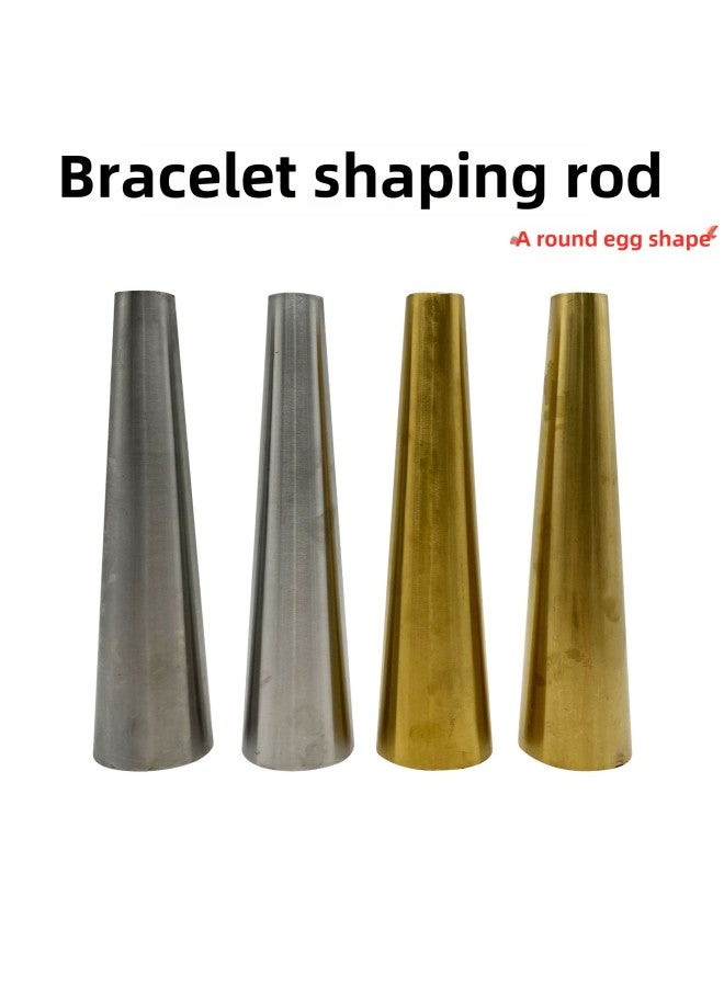Egg-shaped Round Stainless Steel Copper Bracelet Rod Gold And Silver Copper Bracelet Shaping Round Repair Amplification Correction Expander-Model:GH355 Stainless Steel Bracelet Rod Round  - Image 1