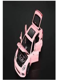 Generic 1:22 scale metal car, large cast metal with opening doors, pull-back action, working headlights and rear lights, multiple colours  - Image 1