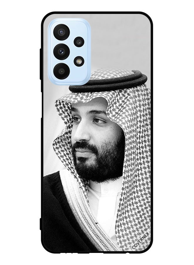 Covernex Protective Case Cover For Samsung Galaxy A23 Mohammad Bin Salman B&w Picture - Image 1