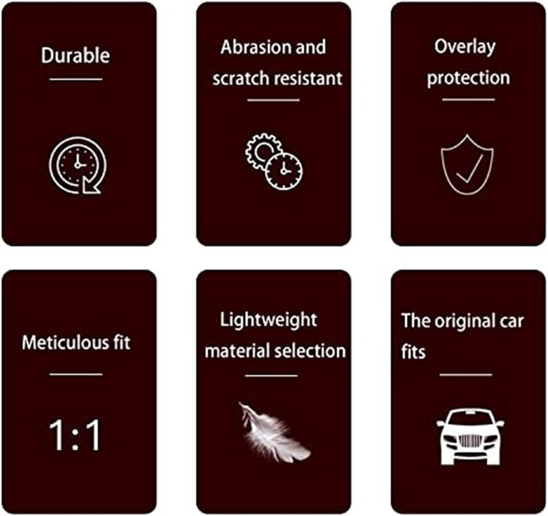 QASULER Car Wiper Arm Hole Protection Pads - Image 4