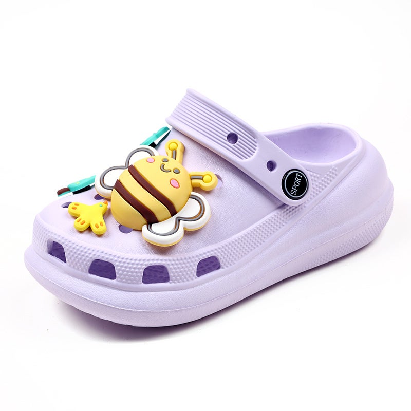 Children'S Sandals Summer Indoor Non-Slip Boys And Girls Clogs Kidsren'S Baby Cute Outer Wear Baotou Sandals - Image 1