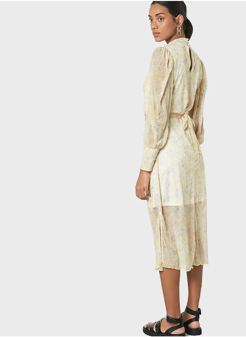 SIVVI for HANIYA Printed High Low Dress
