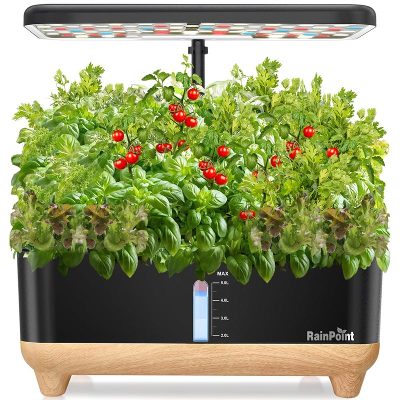 RAINPOINT Indoor Hydroponics Growing System13 Pods Hydroponic Garden Planter Vegetable Growing System Kit Kitchen for Women Hydro Garden Herb Grower