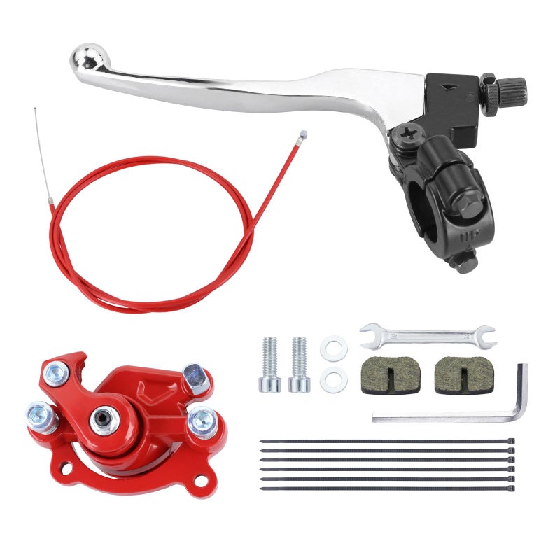 Kefly Mini Bike Brake Lever Kit Mini Bike Brake Caliper Compatible with Coleman CT100U CC100X Baja DB30 Motovox Mega Moto MBX10 MBX11 MMB80 MMB105 79cc 97cc 100cc - Image 2