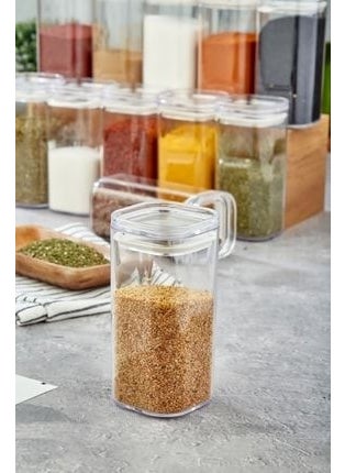 Labeled 12-Piece 300 ml Acrylic Spice Jar Set Storage Container - pzsku/Z7616137541B12CF1D727Z/45/_/1730752262/3739979f-8ec1-4c6e-93ae-cb9d94d72730