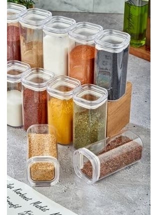 Labeled 12-Piece 300 ml Acrylic Spice Jar Set Storage Container - pzsku/Z7616137541B12CF1D727Z/45/_/1730752332/a1a3c6dc-3886-4356-acc6-fe63ed1015dc