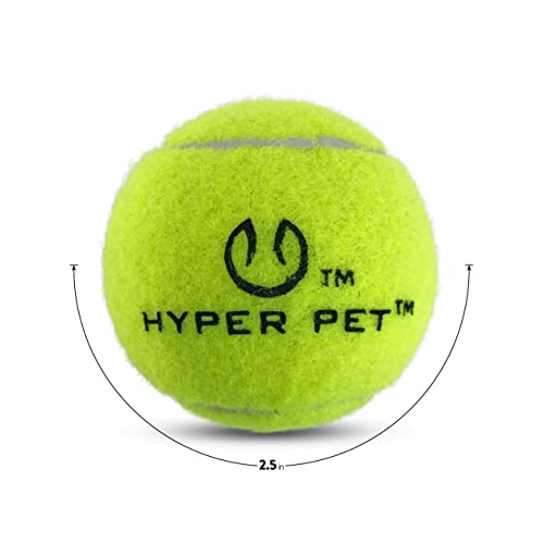 Hyper Pet Tennis Balls for Dogs (Safe Dog Ball, Tennis Balls for Exercise & Training) Interactive Toys work with Hyper Pet K9 Kannon K2 Dog Ball Launcher - 4 Pack 2.5" Green - Image 2