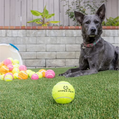 Hyper Pet Tennis Balls for Dogs (Safe Dog Ball, Tennis Balls for Exercise & Training) Interactive Toys work with Hyper Pet K9 Kannon K2 Dog Ball Launcher - 4 Pack 2.5" Green - Image 4