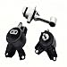 Yllhaoyuan Complete Engine Motor Transmission Mount Set for Accent Veloster Kia Forte Rio 16L 18L 20L Replaces 218303X300 EMT9758 218101R010 Fixes Engine Vibration - Image 2