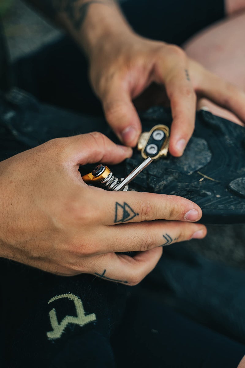 CRANKBROTHERs Pedal Cleat Standard Release 6 Degree Float, Gold - Image 4