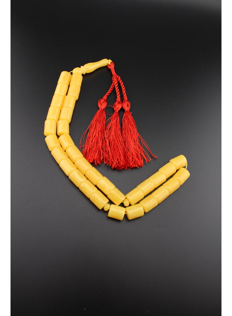 Russian Amber Fire Orange Tasbih