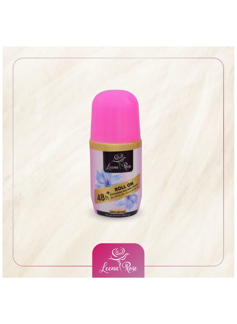 Leena Rose Roll On-Eliminates Bad Odor Causes - 50 ML 
