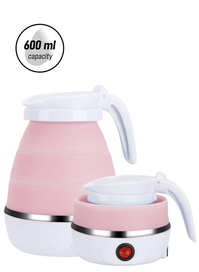 DubaiGallery غلاية كهربائية قابلة للطي مصنوعة من السيليكون للسفر، تسخين الماء الساخن، غلاية شاي، وعاء غليان، إمدادات للتخييم في المنزل - Image 1