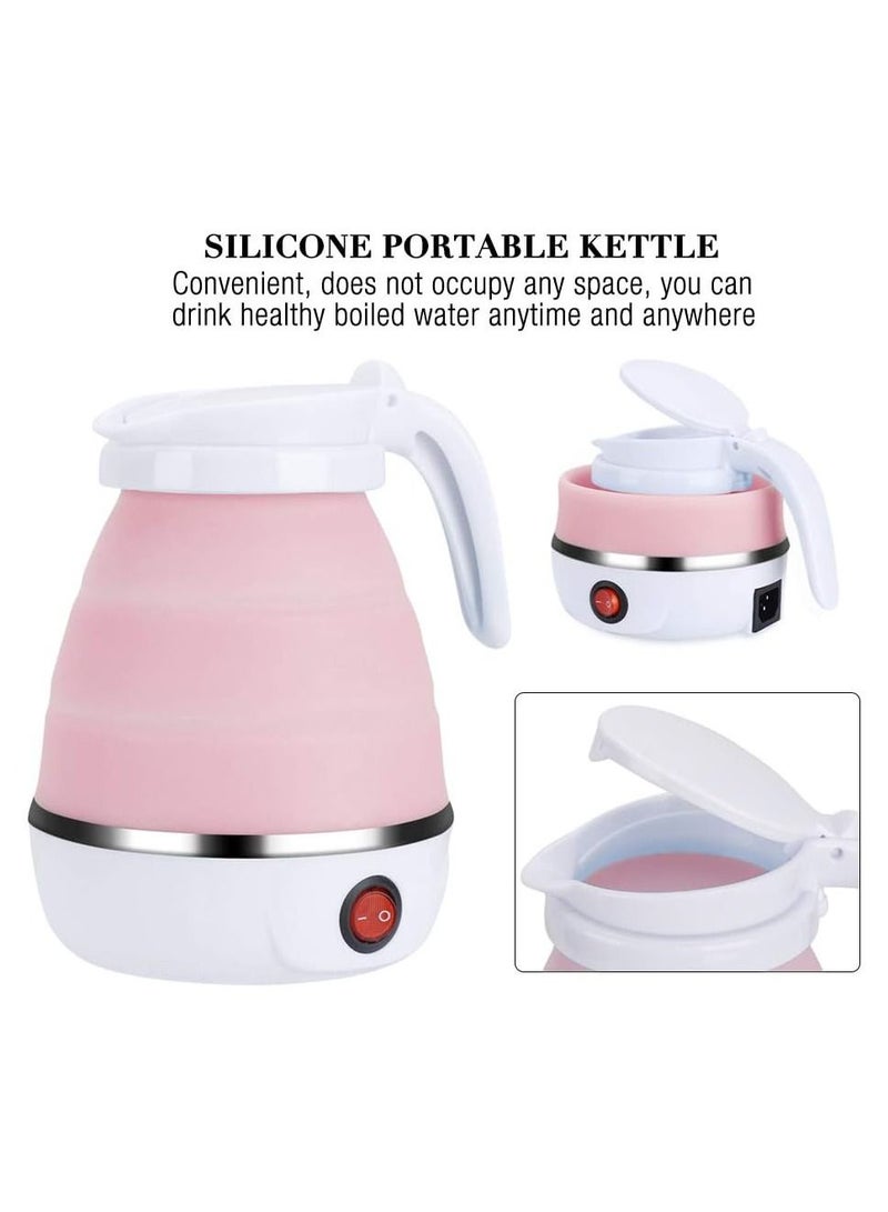 DubaiGallery غلاية كهربائية قابلة للطي مصنوعة من السيليكون للسفر، تسخين الماء الساخن، غلاية شاي، وعاء غليان، إمدادات للتخييم في المنزل - Image 2
