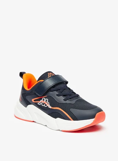 كابا Boys Textured Sports Shoes with Hook and Loop Closure