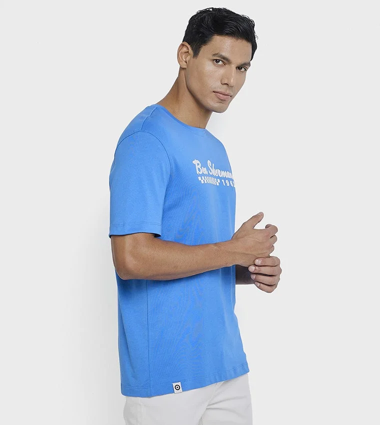 Ben Sherman Ben Sherman Men's Crew Neck Short Sleeve Graphic T-Shirt