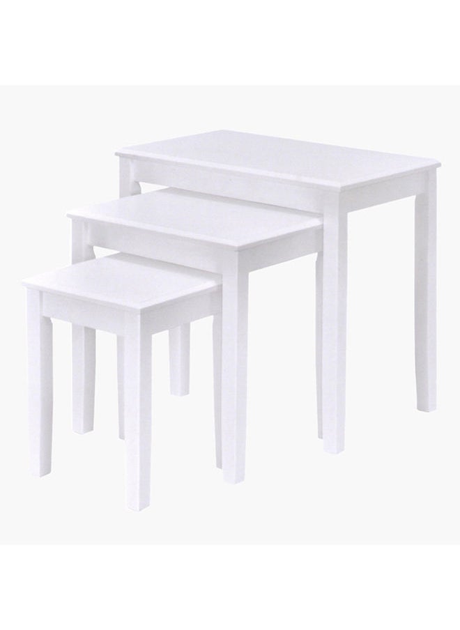 Home Box - Simpson 3-Piece Nest Of Tables Set 36 x 52 x 56 cm - Image 1