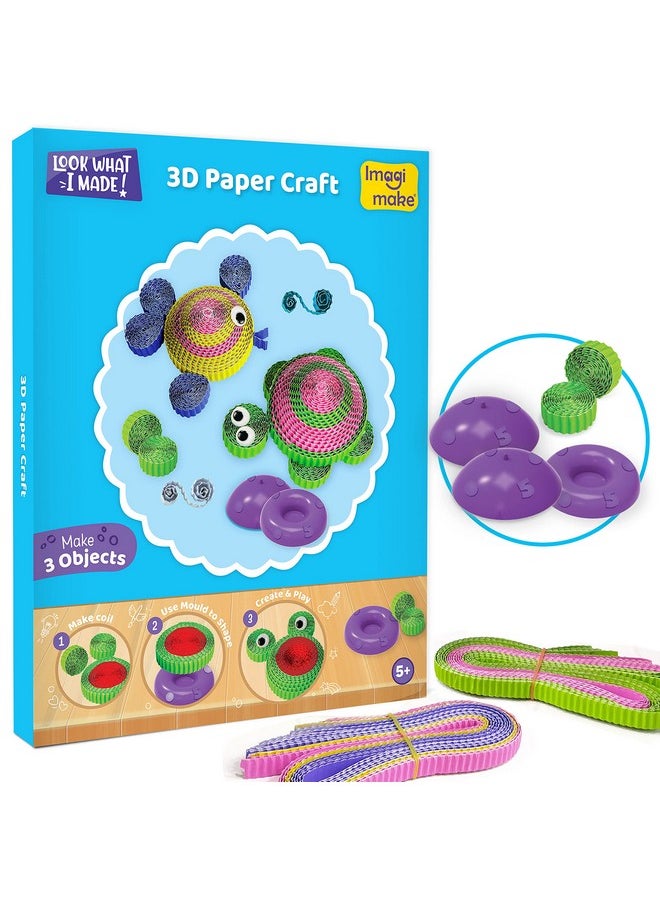 Imagimake 5In1 Awesome Craft Kit ; Includes 15+ Projects ; Crafts For Kids Ages 48 ; 5 To 7 Year Old Girl Birthday Gifts ; Arts And Crafts For Kids Ages 68 ; 6 Year Old Girl Birthday Gift  - Image 5