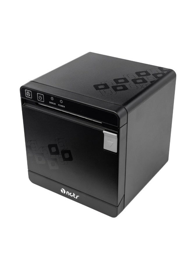 NCTS Thermal Bill POS Receipt Printer NCTS Qsale-R100L 80mm USB+LAN Interface with Auto-Cutter 203DPI Resolution Speed 260mm/s ESC-POS Support - Image 1