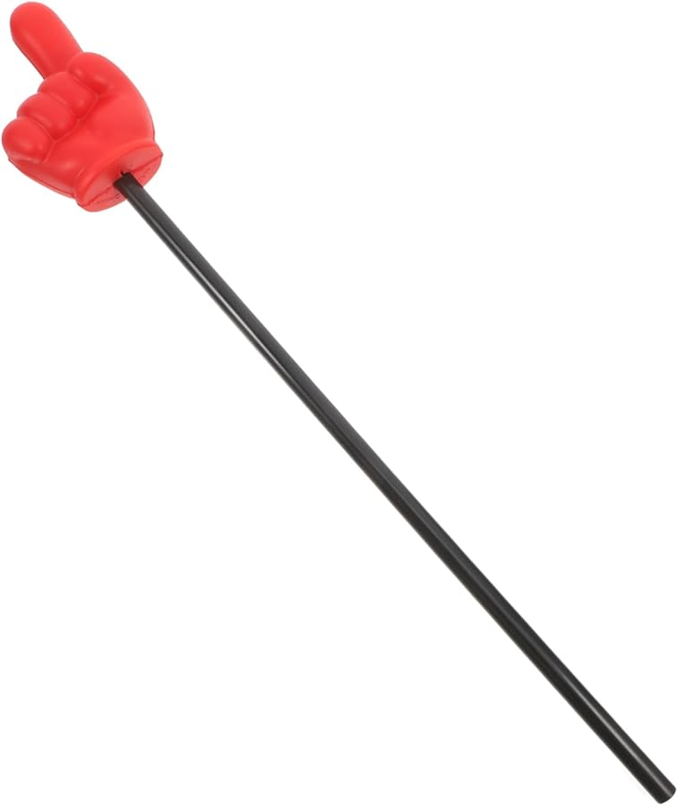 عصا الإيماءة الحمراء لمشاركة الفصل الدراسي أداة تعليم تفاعلية مؤشر سهل الاستخدام - Image 1