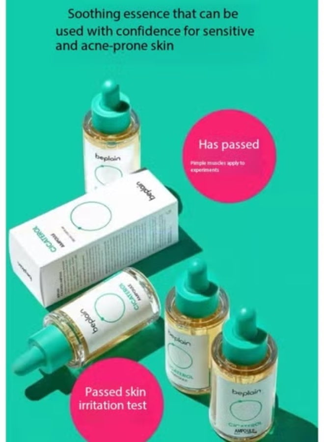 بيبلين عبوة من سيروم الوجه CICATEROL Ampoile (مجموعتين) ، خلاصة سينتلا آسياتيكا المهدئة تهدئ وتصلح البشرة الحساسة 30 مل * 2 - Image 4