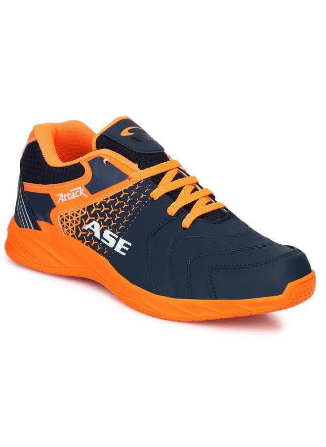 ASE 2.0 Badminton Shoes|Ideal for Badminton, Table Tennis, Volleyball 11UK Orange, (Attack_Orange_11) - pzsku/Z7617583B75DF2C2F17B9Z/45/_/1740982646/c96042f8-ea87-4364-8a04-18fd87b8d203