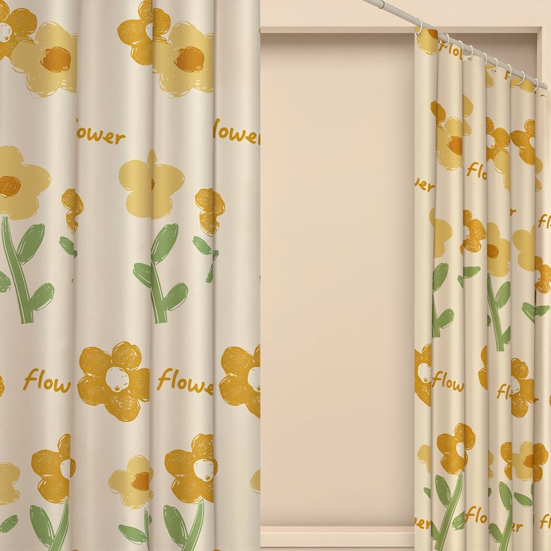 Blackout Curtain Cactus Succulent Print 1.0W x 2.25H For Kids Nursery Room - Image 3